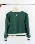 Monroe Half Zip Green