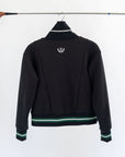 Monroe Half Zip Black