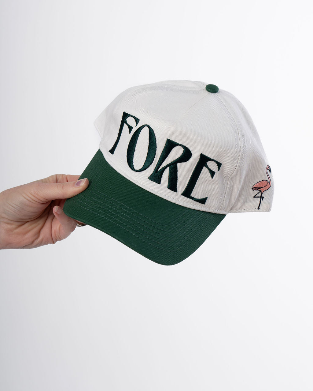 Fore Oregon Cap Fore Hat - White/Green – foreall.com