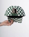 Cass Hat - Green Checkered