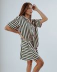 Willow Button Up - Striped