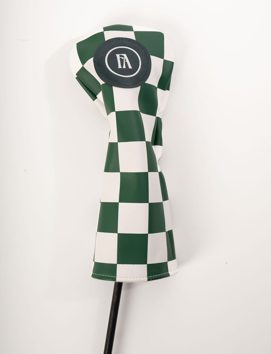 Fairway Headcover - Green Checkered