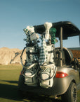 Fore All X Ghost Golf Bag - Green Checkered