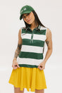 Green/White Stripes