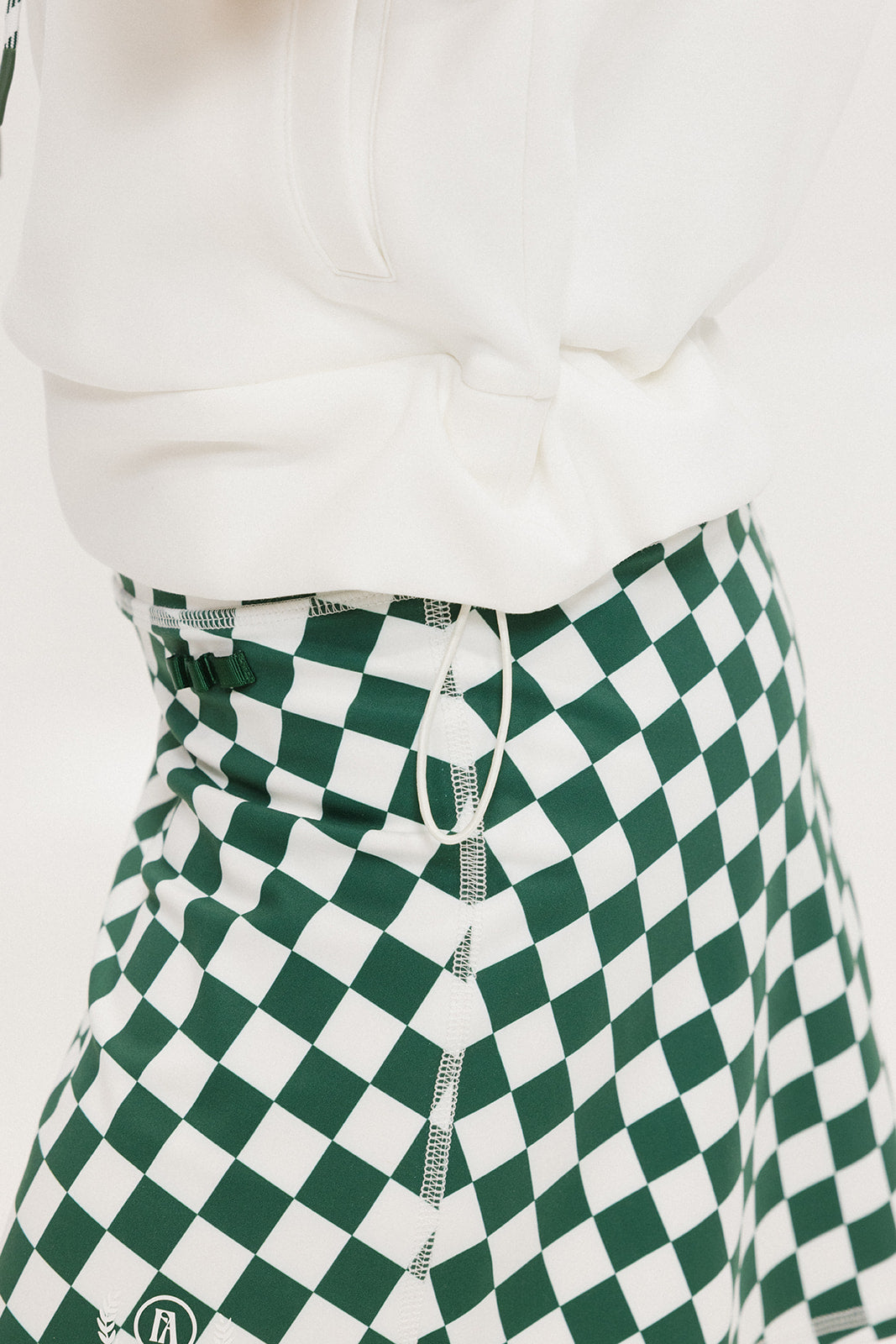 Laila Sleeveless Hoodie - Green – foreall.com