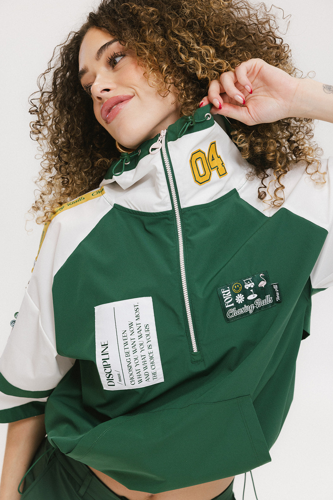 Brandi Hoodie - Green – foreall.com