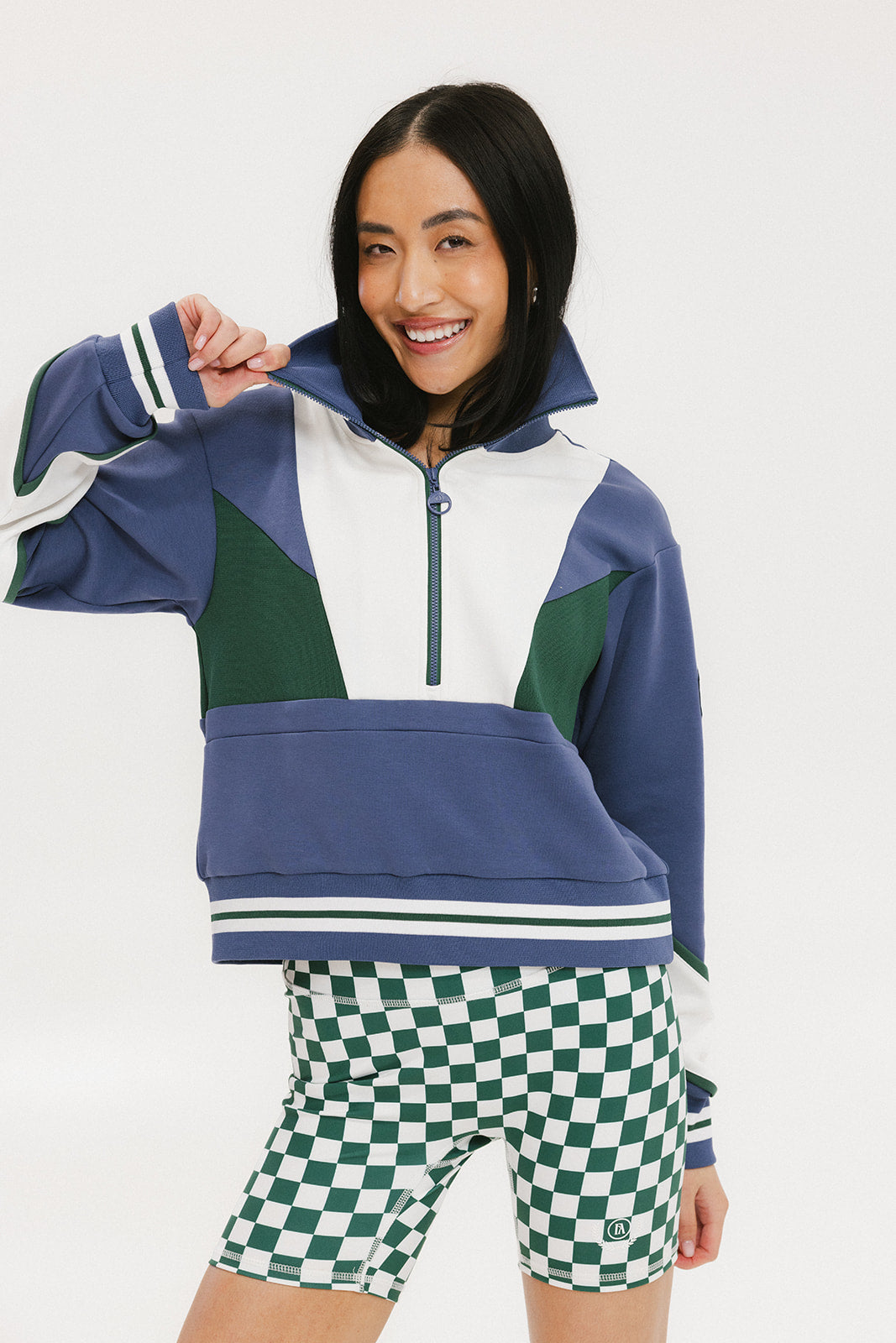 Vonn Half Zip - Indigo – foreall.com