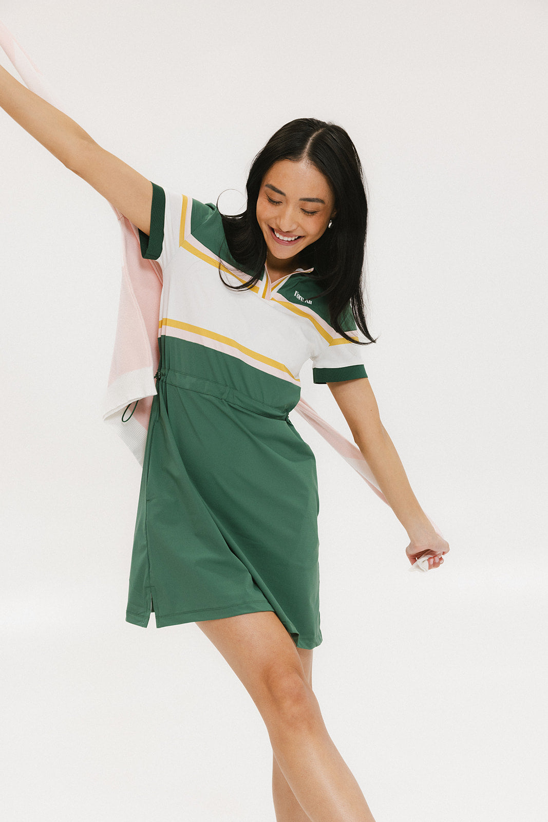 Fore All Women's Golf Dress, Green, XL