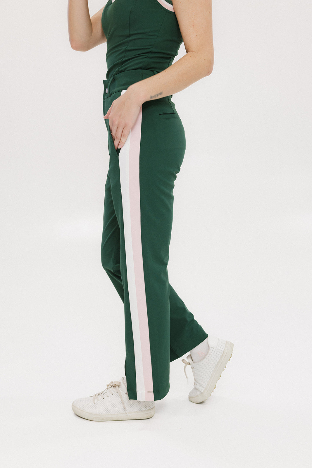 Simone Pant - Green – foreall.com