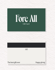 Fore All Gift Card