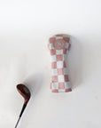 Fairway Headcover, a durable leather accessory for fairway wood clubs, offering protection and style with a sophisticated design. Fits clubs from 2 to 7.