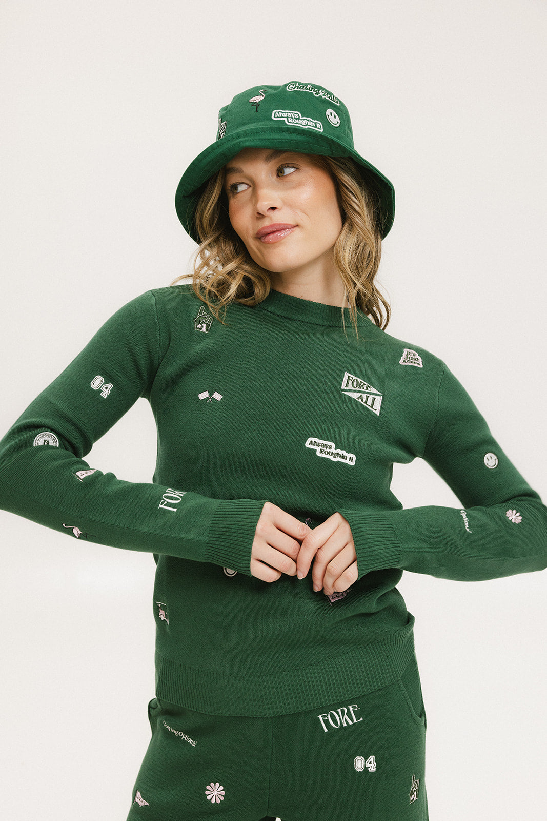 Dorothy Sweater - Green Icon – foreall.com