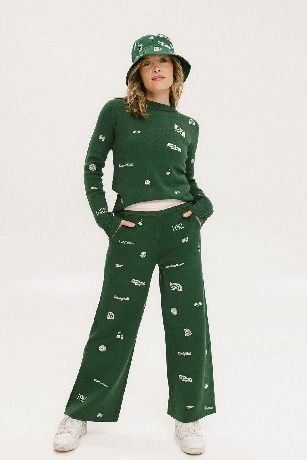 Austi Bucket Hat - Green Icon – foreall.com