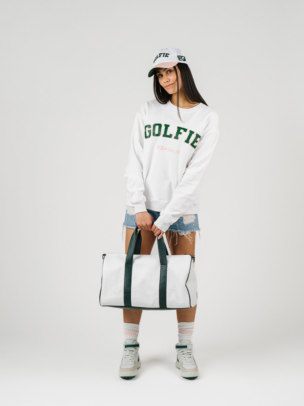 Golfie Crew - White – foreall.com