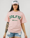 Golfie Tee - Pink