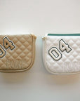 Mandy Mallet Cover - Green/White Stripes