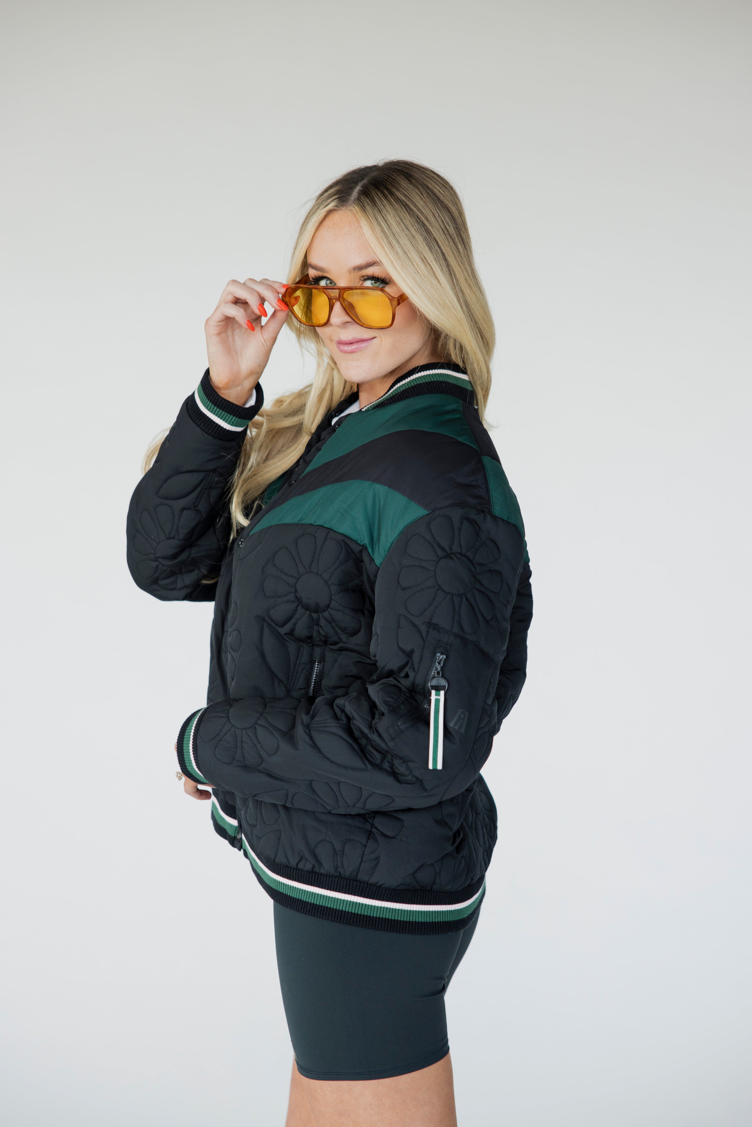 Blooming Bomber - Black – foreall.com