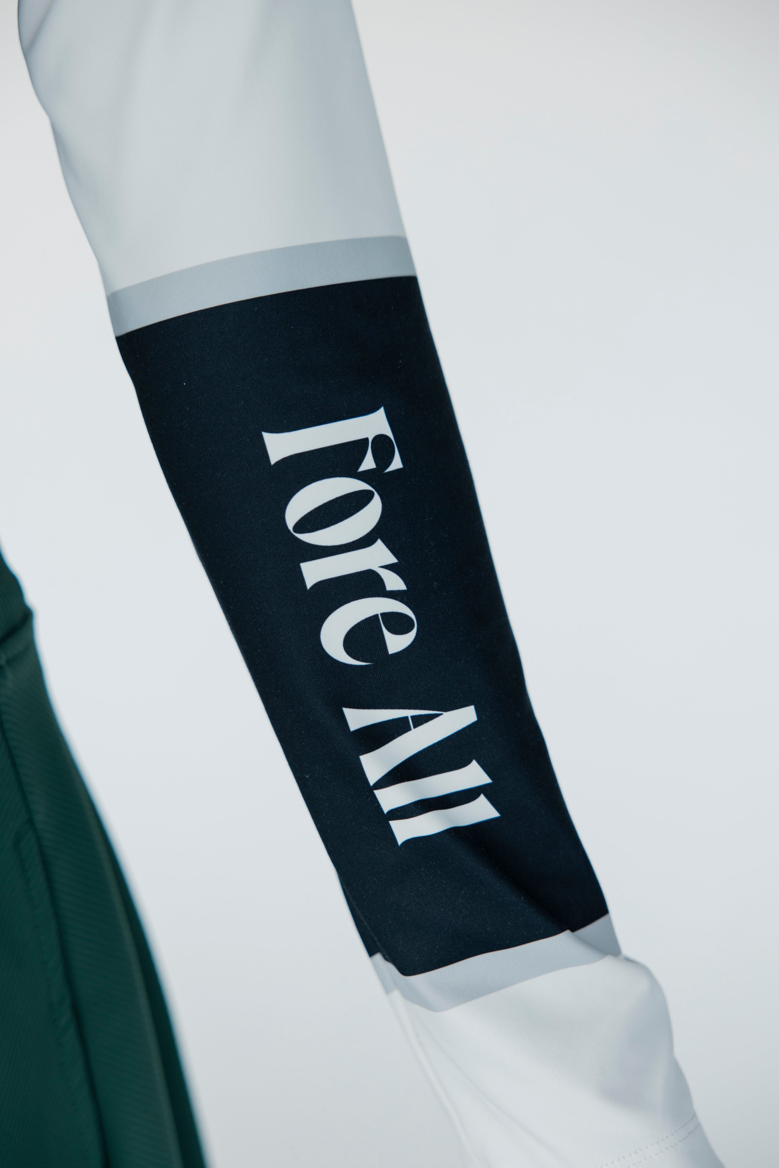 Micky Quarter Zip - Black/White – foreall.com