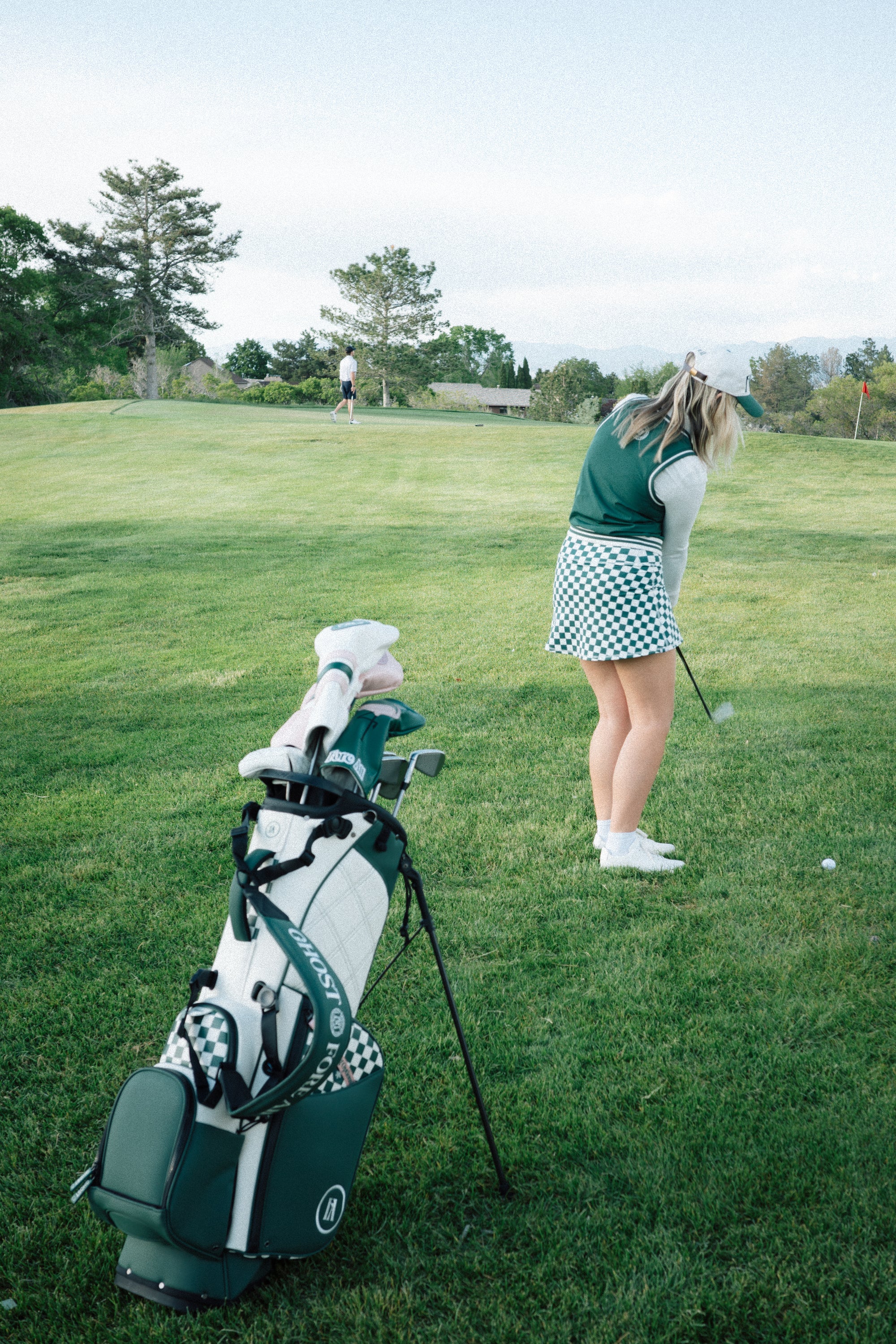Fore All x Ghost Golf Bag V2 - Green