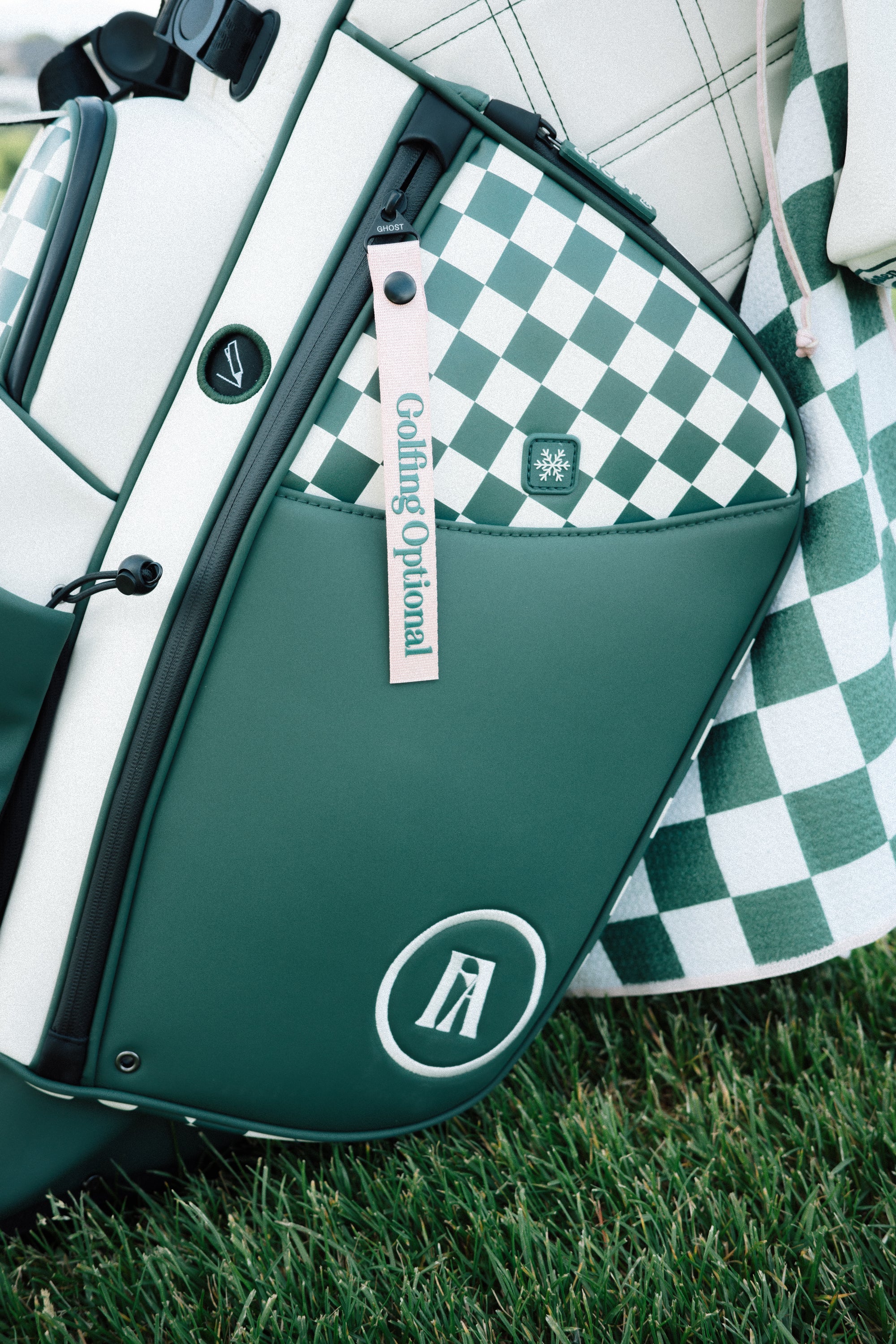 Fore All x Ghost Golf Bag V2 - Green