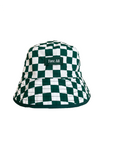 Austi Bucket Hat - Green Checkered