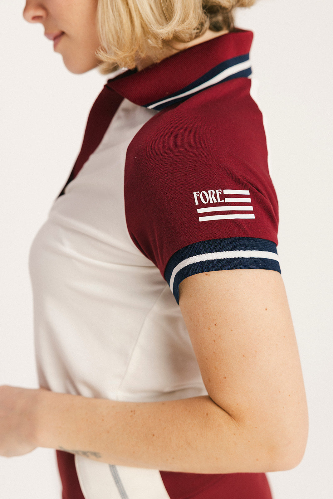 RAGLAN ANGIE POLO - HERITAGE/WINE — B1A4562.jpg