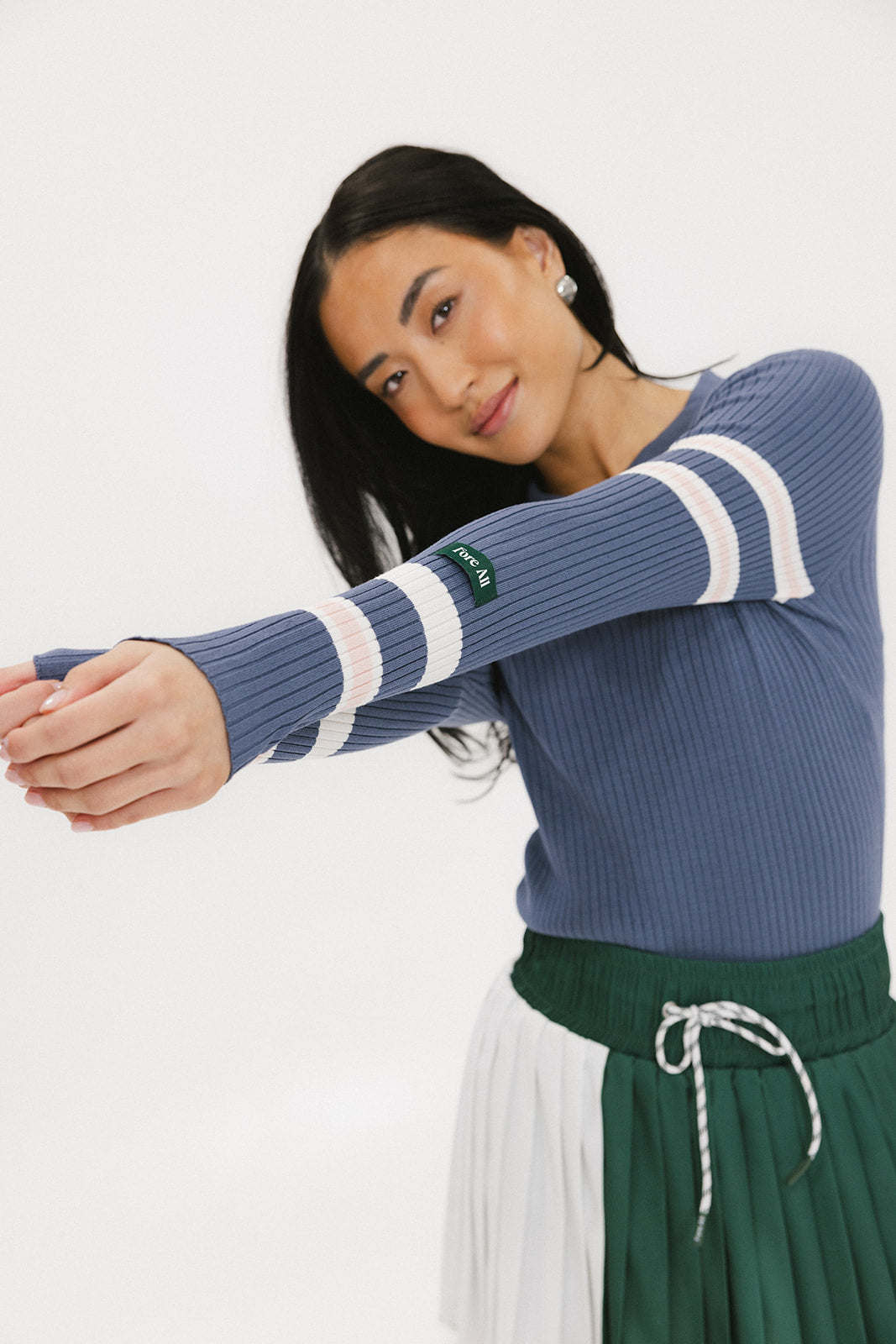 ALICE RIBBED KEYHOLE POLO - INDIGO — FAS-25-18-INDIGO-SPRING-25__206.jpg