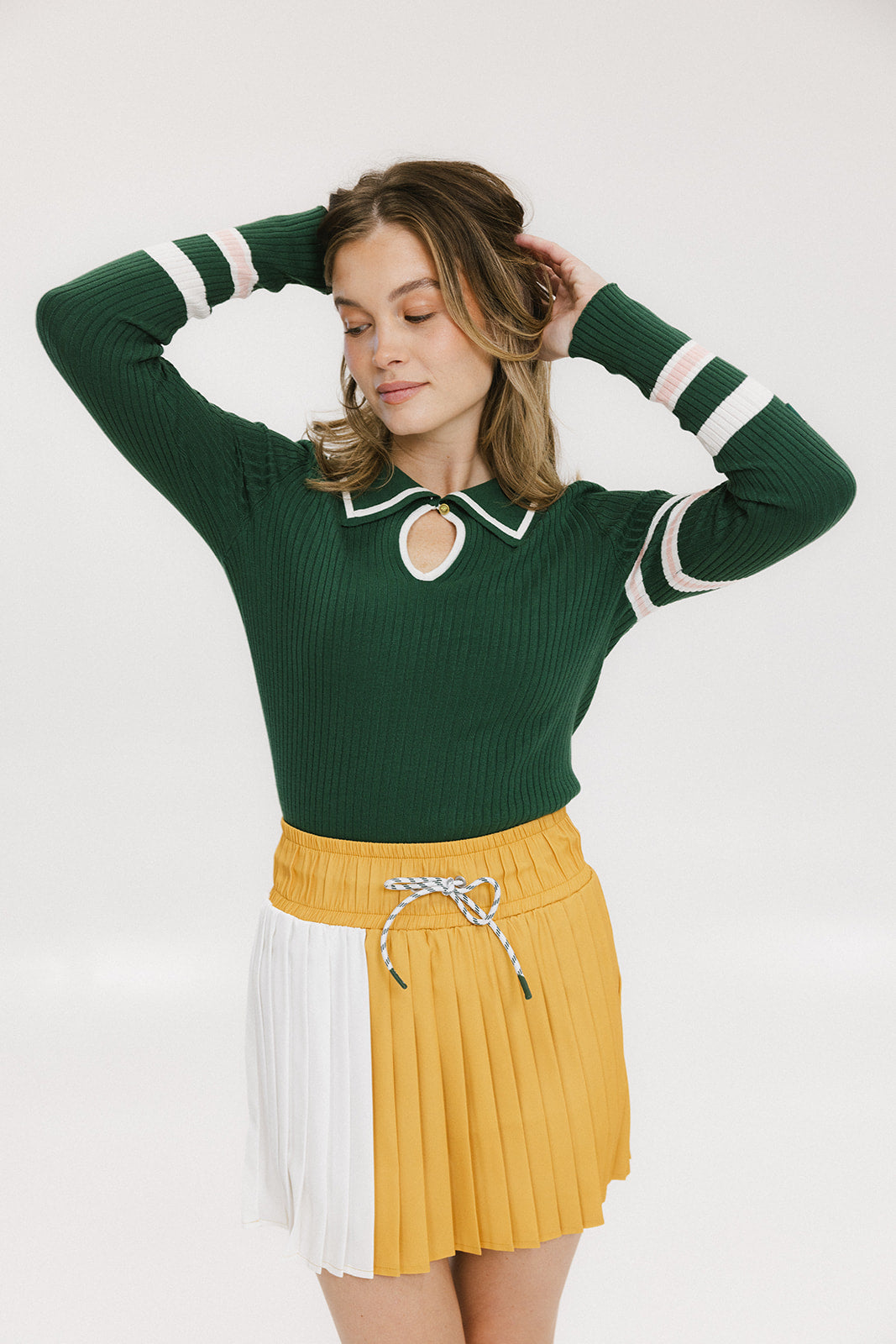 ALICE RIBBED KEYHOLE POLO - GREEN — FAS-25-18-GREEN-SPRING-25__202_b28071e8-f8a6-419a-a2a7-1855991e3904.jpg