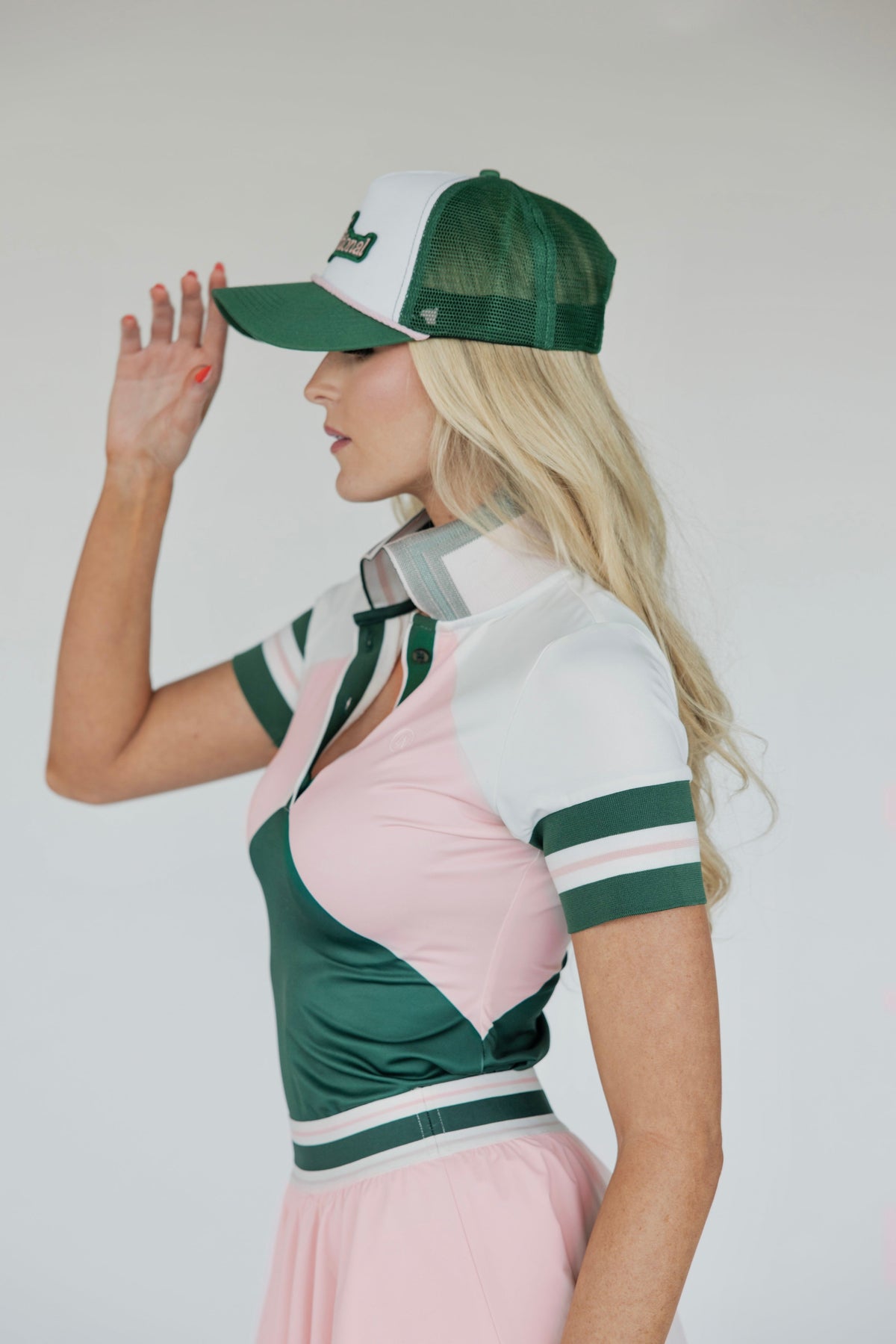 BETTY POLO - CHEVRON PINK — 2CF498FA-4D01-4302-AF95-68457A07C1B5.jpg