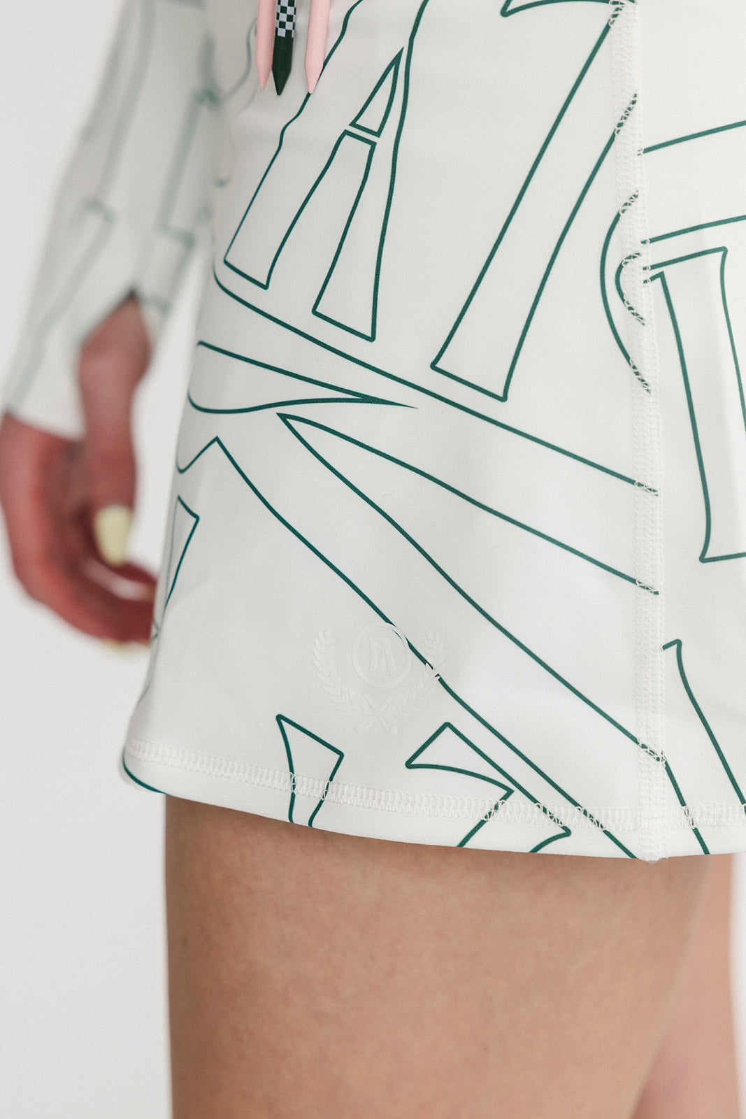 GEORGE SKIRT - GREEN SCATTERED — _B1A1758.jpg