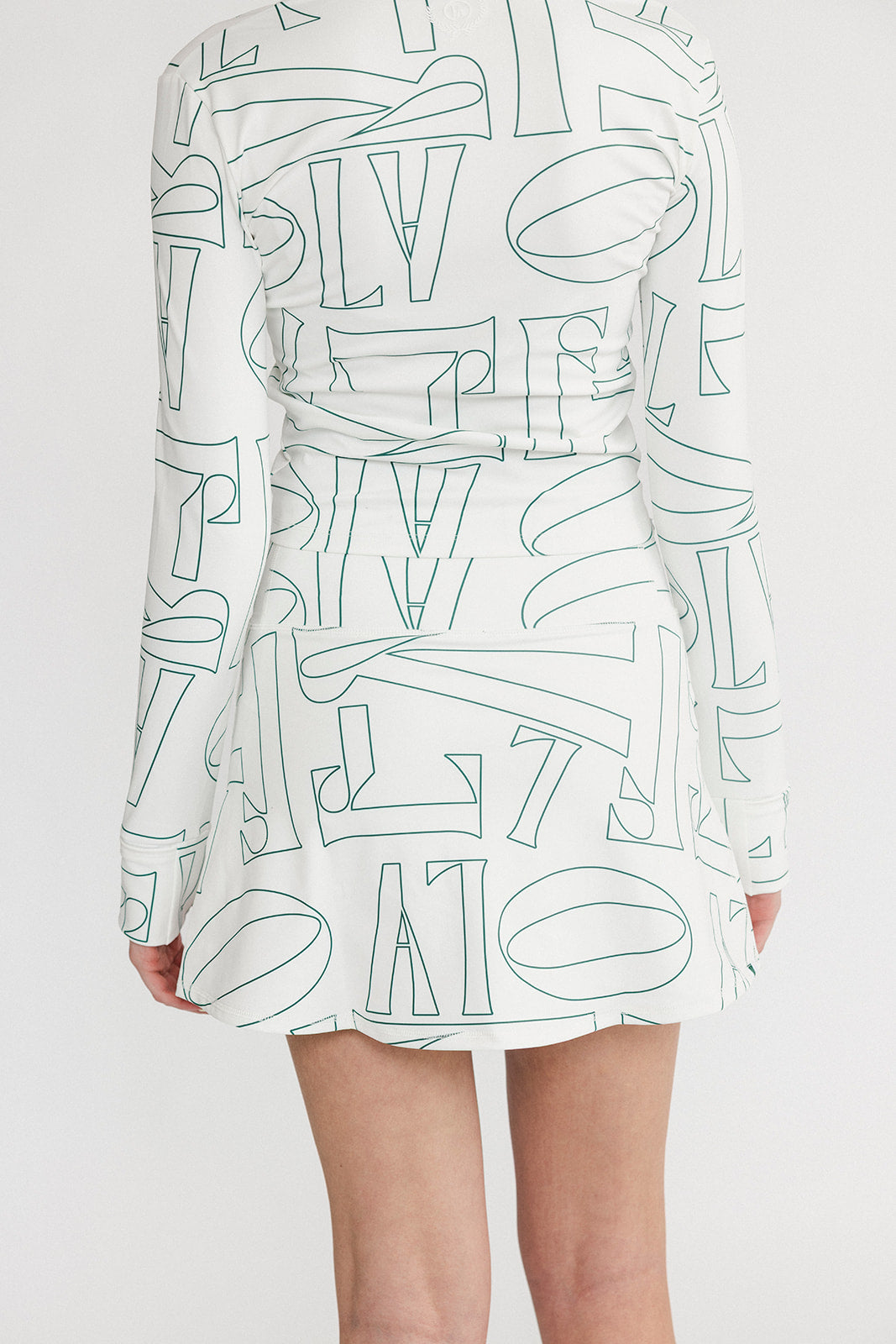 GEORGE SKIRT - GREEN SCATTERED — _B1A1762.jpg