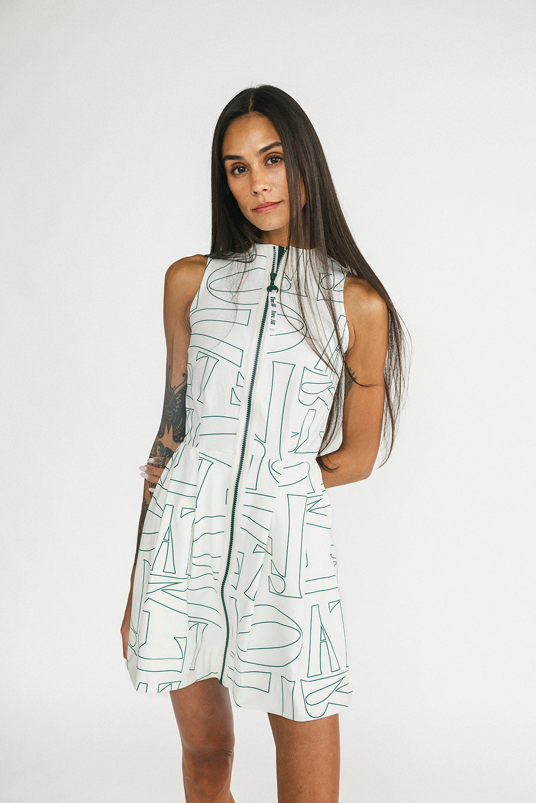 ERIN DRESS - GREEN SCATTERED — _B1A1650.jpg