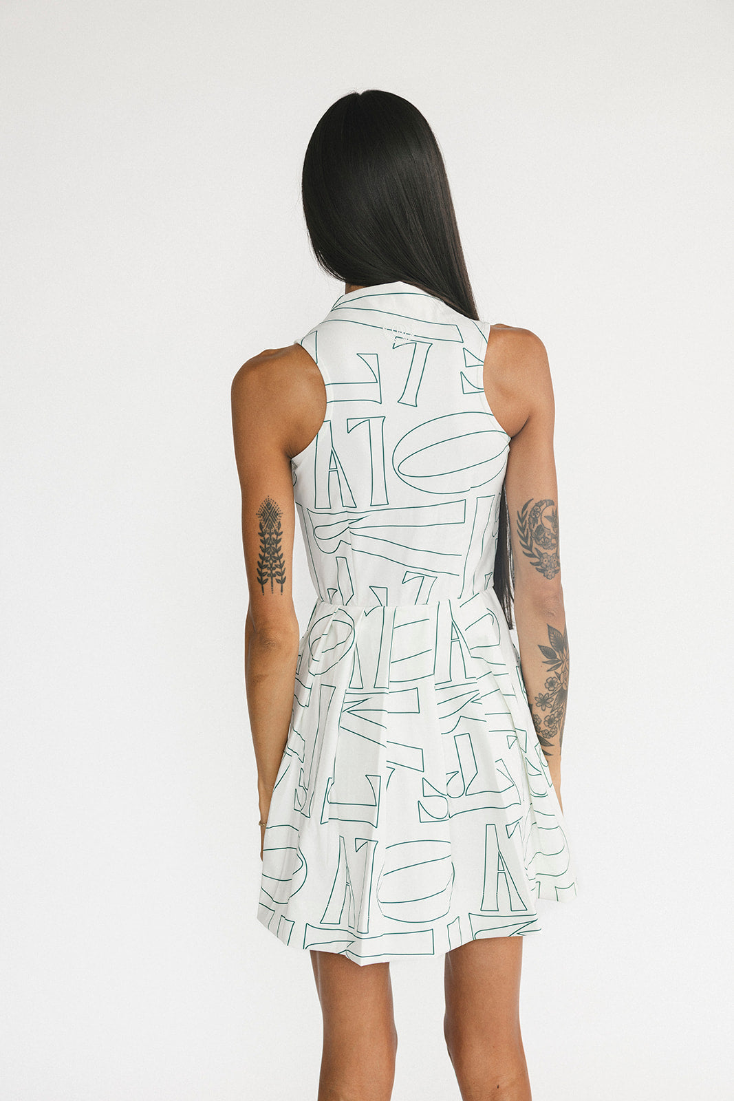 ERIN DRESS - GREEN SCATTERED — _B1A1680.jpg