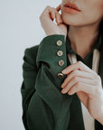 Meg Blazer Jacket - Green