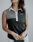 The Moore Sleeveless Golf Polo