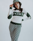 Green Checkered