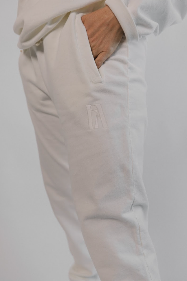 Cozy Jogger White