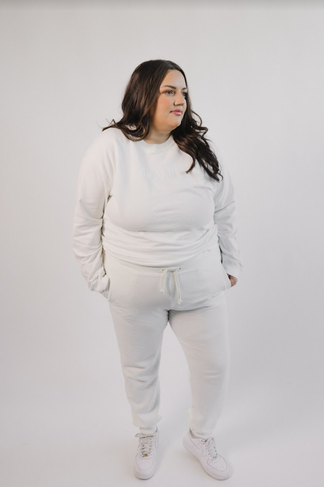 Cozy Jogger White