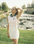 The Moore Sleeveless Golf Polo